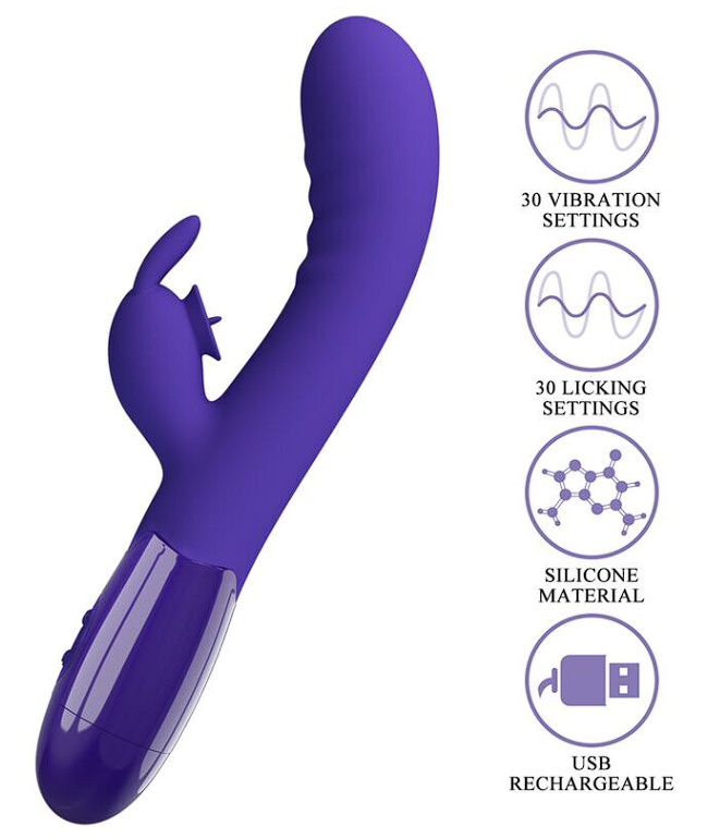 Miniatura 2 de YOUTH VIBRADOR RABBIT VIOLETA